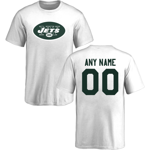 Youth New York Jets Design-Your-Own Short Sleeve Custom NFL T-Shirt